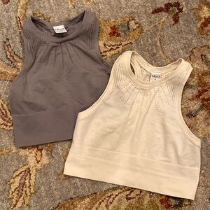 ⭐️ half moon ⭐️ sports bras, set of 2, SMALL